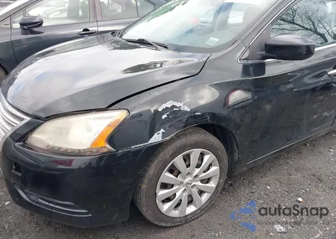 2015 Nissan Sentra S из США, поврежденный, VIN 3N1AB7AP4FY377337